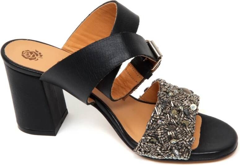 Maliparmi Vintage Sequin Beaded Sandaal Schoenen
