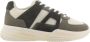 Mallet Footwear Groen Wit Marquess Sneaker Multicolor Heren - Thumbnail 1
