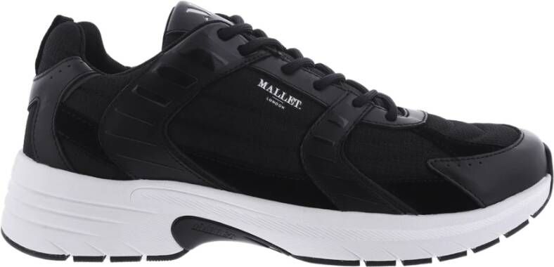 Mallet Footwear Heren Holloway Sneaker Zwart Black Heren