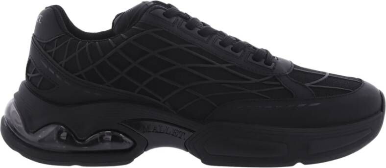 Mallet Footwear Heren Neptune Sneaker Zwart Black Heren