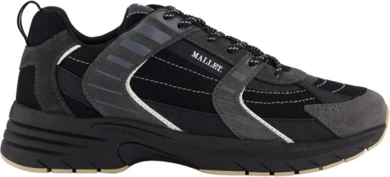 Mallet Holloway Lightspeed sneaker met leren en suède details