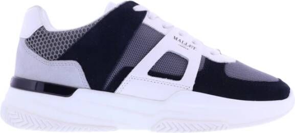 Mallet Marquess sneaker met suède details