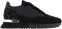 Mallet London Zwarte Urban Trainer met M Monogram Black Heren - Thumbnail 1