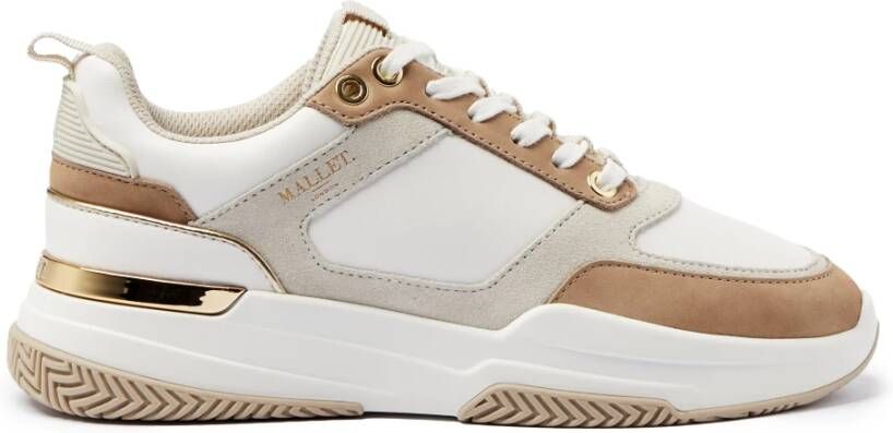 Mallet London Radnor Beige Sneakers