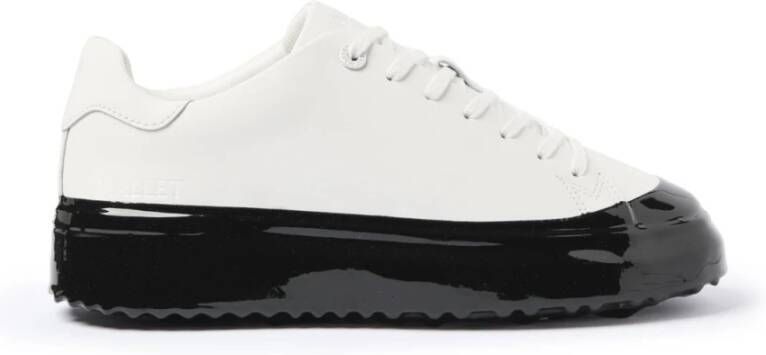 Mallet London Luxe Zwarte Dip Sneakers