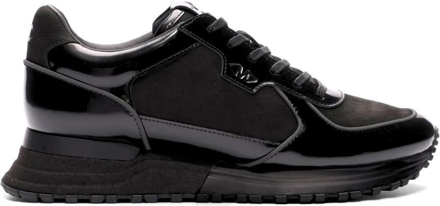 Mallet London Heren Sneaker Zwart TE2020BLKO Boundary