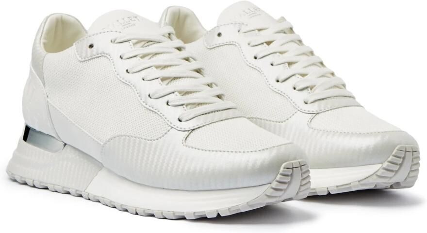 Mallet London Carbon Fibre White Sneakers
