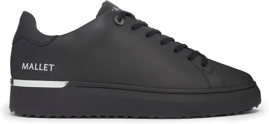 Mallet London Heren Sneaker Zwart TE1154 TPBSIL GRFTR - Foto 4