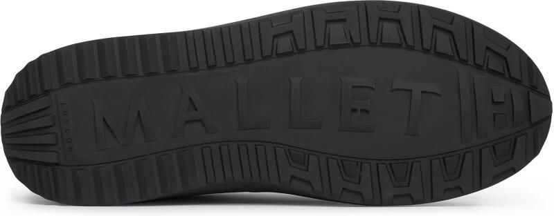 Mallet London Heren Sneaker Zwart TE1154 TPBSIL GRFTR - Foto 3