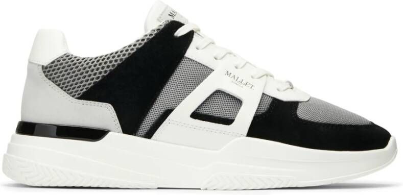 Mallet London Monochrome Marquess Sneakers