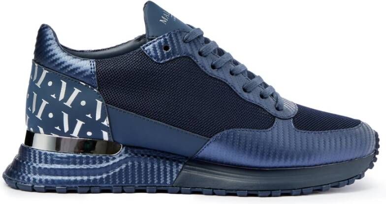 Mallet London Navy Carbon Fiber Sneakers