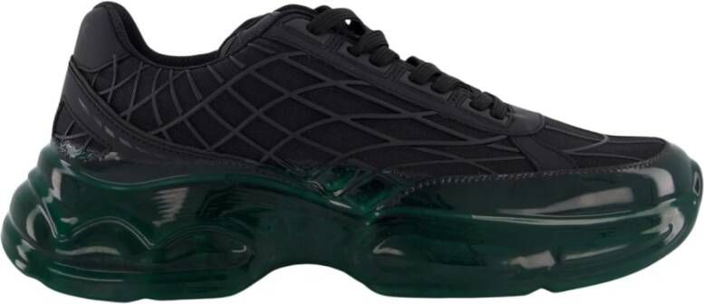 Mallet Footwear Neptun Dip Sneaker Zwart Groen Black Heren