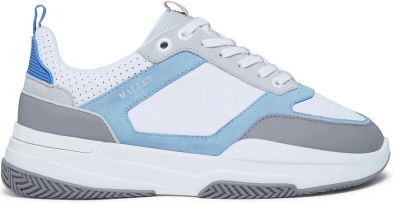 Mallet London Radnor Grey Blue Sneakers