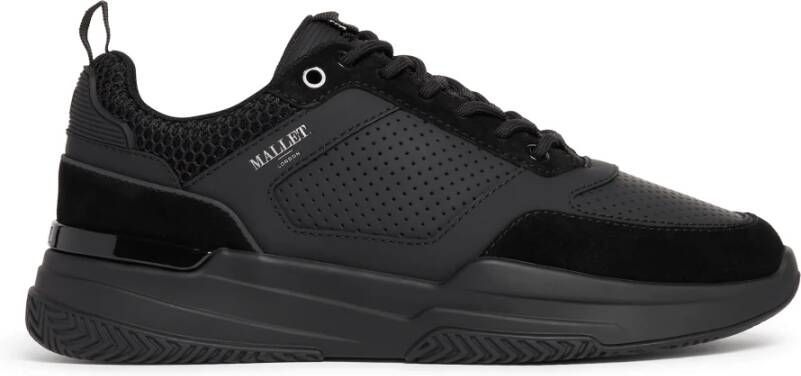 Mallet London Radnor Triple Black Sneaker Ss24