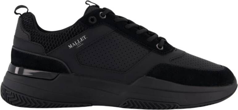 Mallet London Radnor Triple Zwarte Sneaker Black Heren