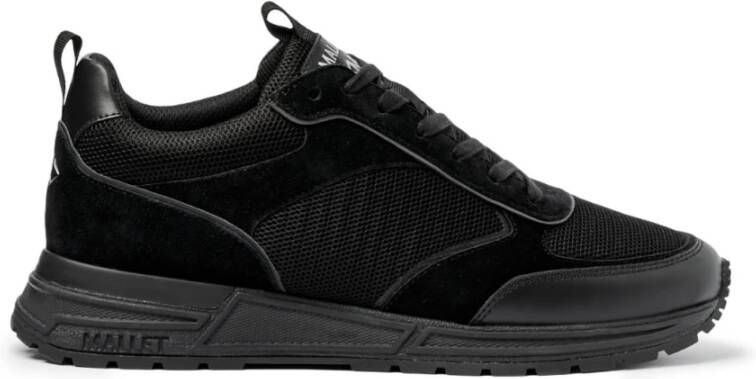 Mallet London Triple Black Sneakers voor dagelijks gebruik