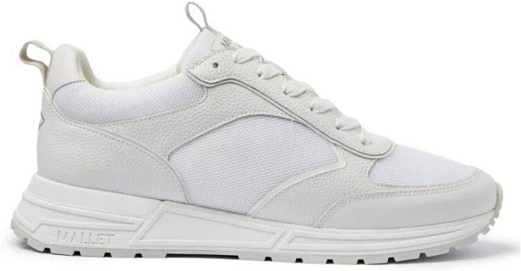 Mallet London Witte Triple Sneakers