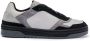 Mallet London Zwart Grijs Leren Sneakers - Thumbnail 1