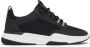Mallet London Zwarte Mesh Sneakers Black Heren - Thumbnail 1