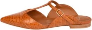 Malone Souliers Ballerina schoenen Bruin Dames