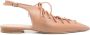 Malone Souliers Bruine Slingback Veterschoenen met Puntige Neus - Thumbnail 1