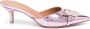 Malone Souliers Bubblegum Pink Missy Pointed-Toe Mules Pink Dames - Thumbnail 1