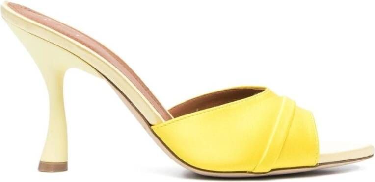 Malone Souliers Heeled Mules Yellow Dames