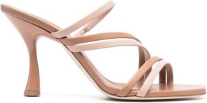 Malone Souliers Heeled Mules Roze Dames
