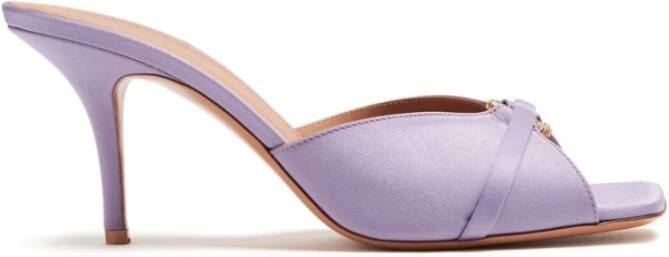 Malone Souliers Lila Kristalversierde Sandalen Purple Dames