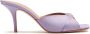 Malone Souliers Lila Kristalversierde Sandalen Purple Dames - Thumbnail 1
