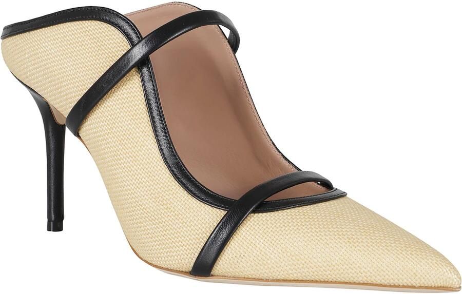 Malone Souliers Natuurlijke Raffia Maureen Muiltje