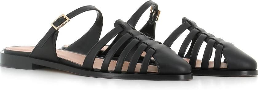 Malone Souliers Zwarte Leren Instappers - Foto 5
