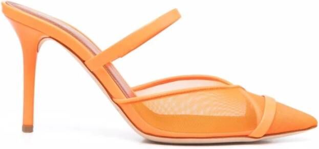 Malone Souliers Met hiel Oranje Dames