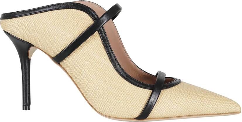Malone Souliers Natuurlijke Raffia Maureen Muiltje