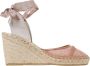 Malone Souliers Roze Kant Wig Espadrilles - Thumbnail 1