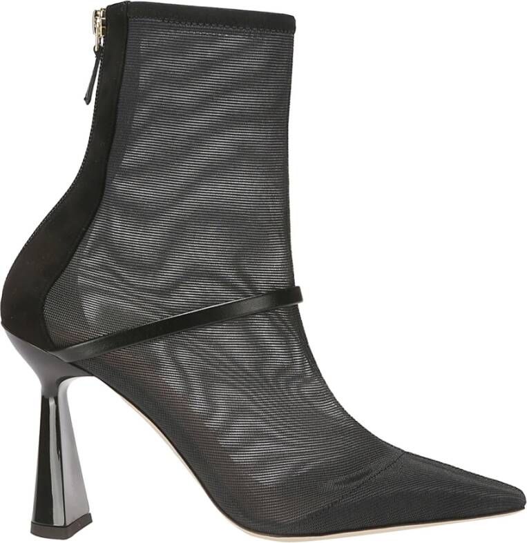 Malone Souliers Stijlvolle Enkellaarzen Oliana 95 Black Dames