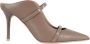 Malone Souliers Taupe Leren Stiletto Muiltjes Maureen Model - Thumbnail 1