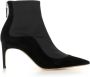 Malone Souliers Zwarte leren stretch enkellaarzen - Thumbnail 1