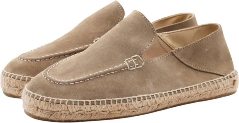 Manebí Beige Hamptons Espadrilles Beige Heren