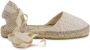 Manebí Macramé Katoenen Espadrilles Slip-On Schoenen Beige Dames - Thumbnail 1