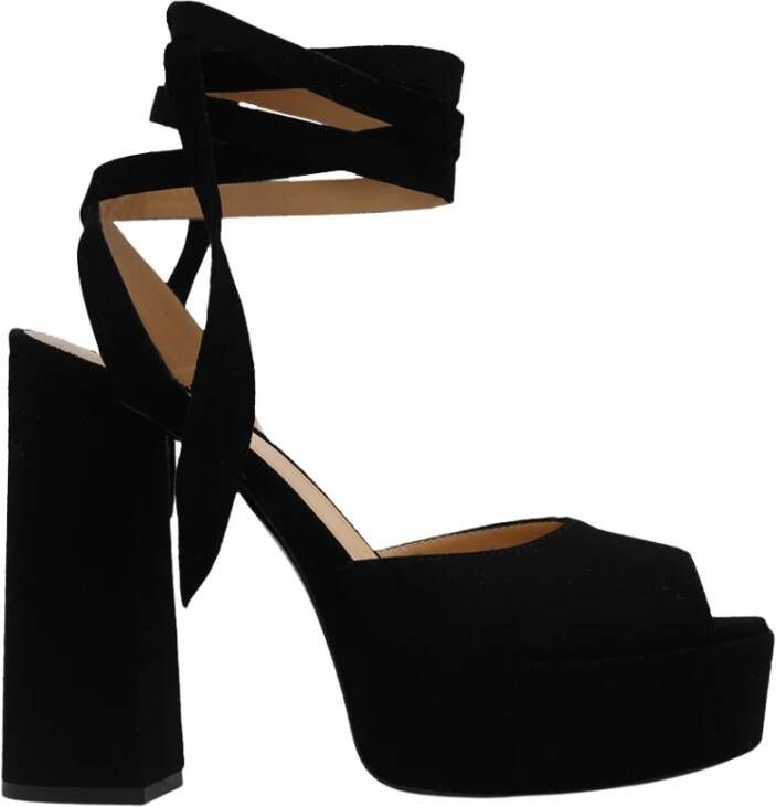 Manebí Bellini sandalen met hak Black Dames