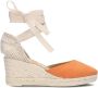 MANEBI Espadrilles Dames R08wl Maat: 41 Materiaal: Suède Kleur: Oranje - Thumbnail 2