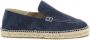 ebí Espadrille-stijl Suède Leren Loafers - Thumbnail 1