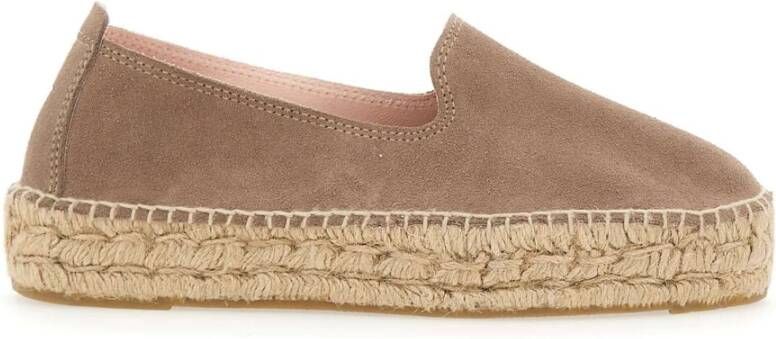 Manebí Lage Espadrilles Brown Dames