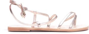 Manebí Flat Sandals Grijs Dames