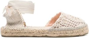 Manebí Flat Sandals Wit Dames