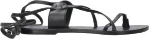 Manebí Flat Sandals Zwart Dames