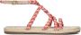 MANEBI Sandalen Dames T85y0 Maat: 38 Materiaal: Textiel Kleur: Roze - Thumbnail 3