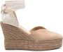 Manebí Grijze Platte Schoenen Espadrilles - Thumbnail 1