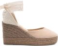 ebí Hamptons Wedge Espadrilles - Beige